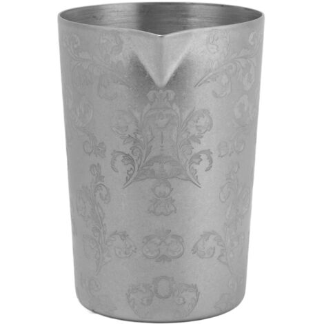 Cocktail-Rührglas, Krug und Bar-Shaker aus Edelstahl