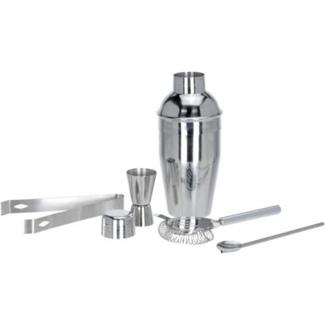 Cocktail-Shaker mit Zubehör