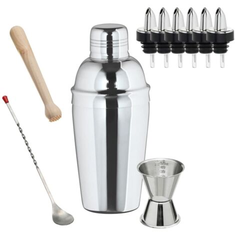 Cocktail Shaker set - 3-teiliger EDELSTAHLSHAKER