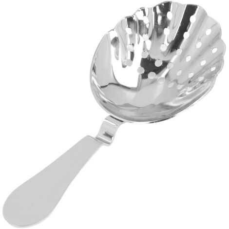 Cocktail Strainer Anti Rust Efficient Filtering Stainless Steel Strainer Bar Tool for Home Mini Bars Clubs Restaurants Silver