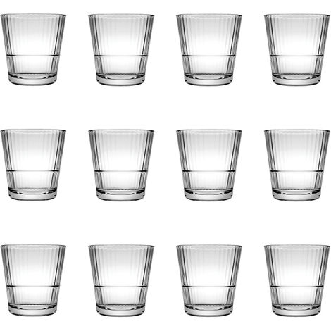 Cocktailgläser, Whiskygläser 12er-Set - Grande Sunray, 390 ml