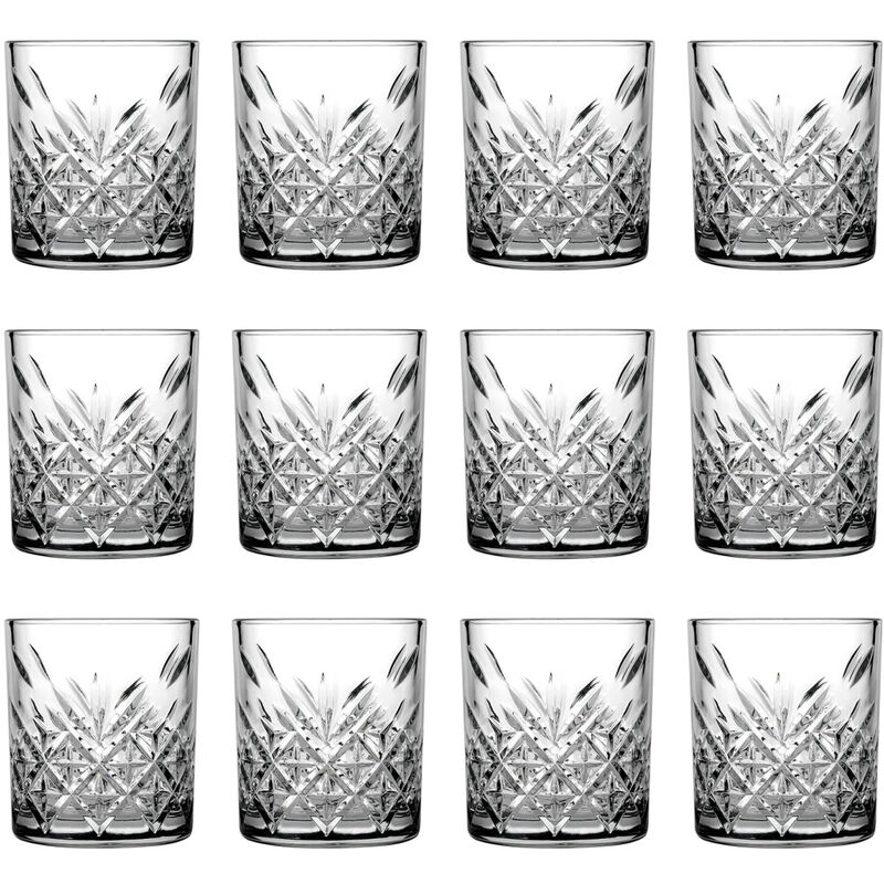 Utopia Whiskygläser, Whiskybecher - Timeless, 12er-set, Stilvolle Gläser Für Whisky & Mehr, 205ml