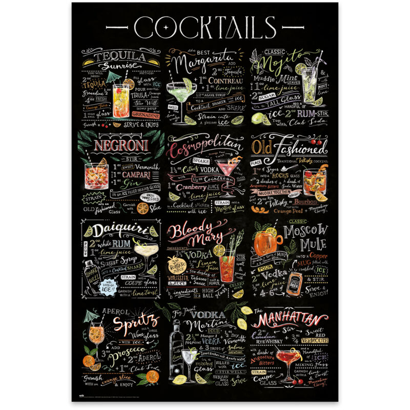 Cocktails d'affiches