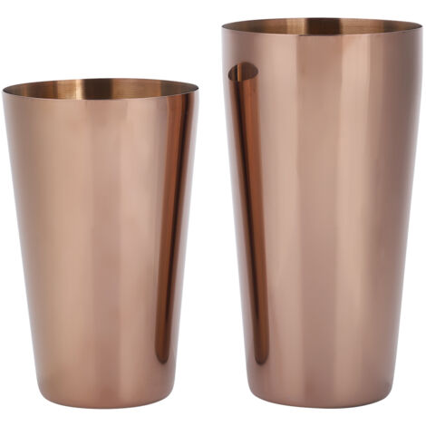 Cocktailshaker-Set aus Edelstahl 304, roségoldenes Barzubehör für Barkeeper