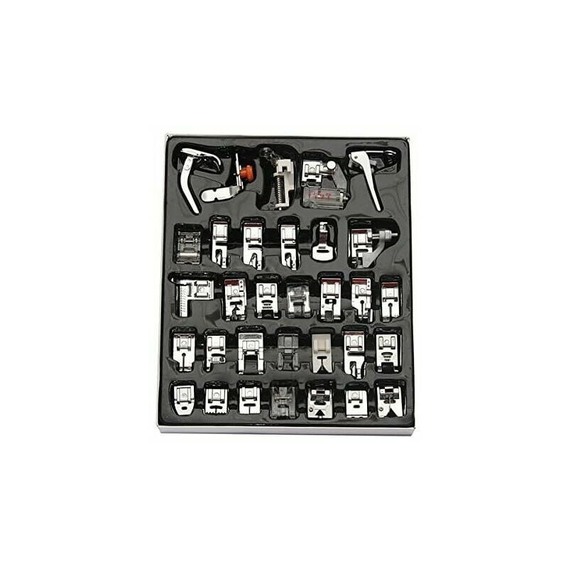 Coco Digital Kit Foot, for Brother / Singer / Janome sewing machines, 15 pieces 32pcs