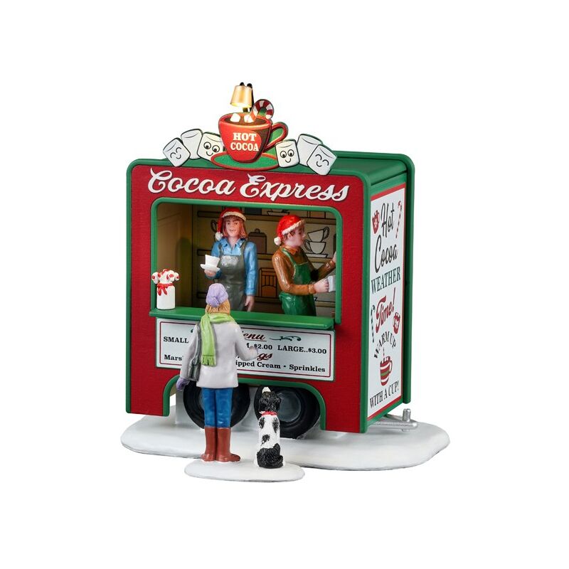 Lemax Cocoa Express Set Of 2 B/o 4.5v Art.-nr. 34149