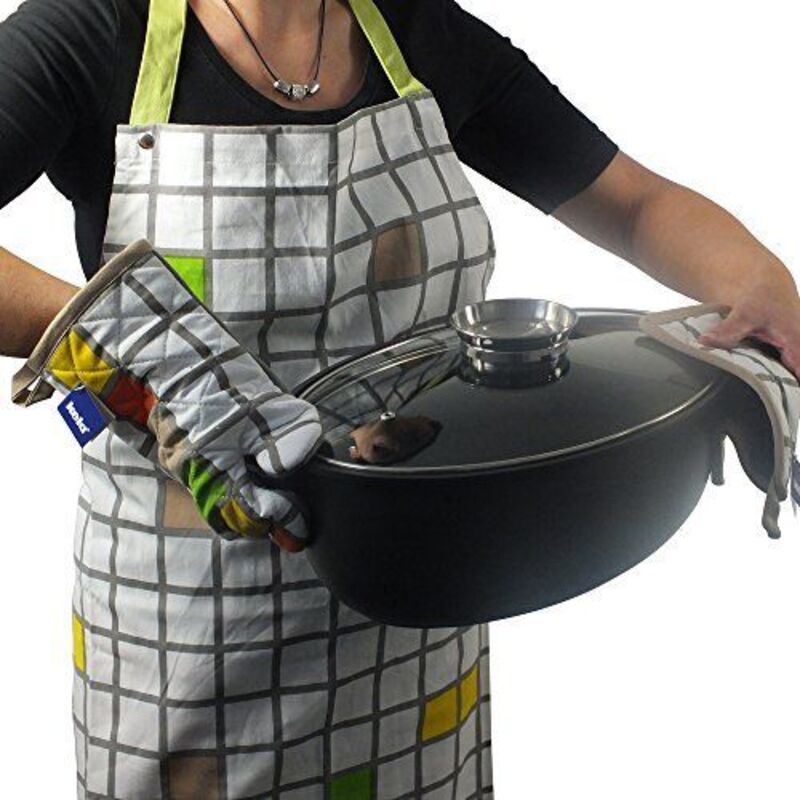 Kela - Cocotte à braiser en fonte daluminium 45cm noir Line - 15153