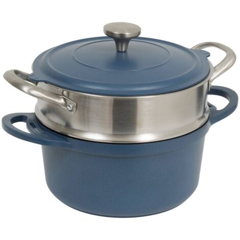 Cocotte aluro aluminium bleu d24cm - 5five