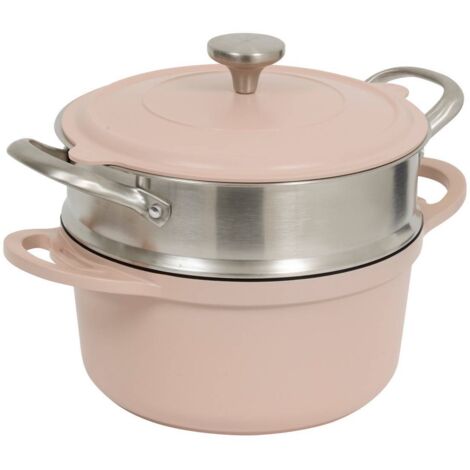 Cocotte aluro aluminium rose d24cm - 5five