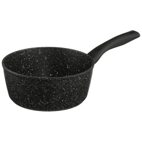 Cocotte en aluminium avec revêtement en marbre, diamètre 20 cm, idéale pour une cuisson saine et durable