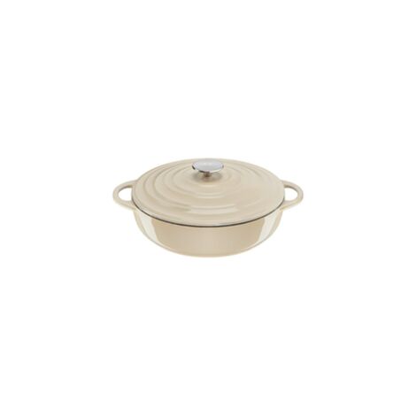 Cocotte faitout marmite Tefal LOV Sauteuse 2 anses 28 cm Beige E2597204