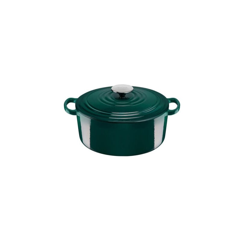 Tefal - Cocotte fonte ronde E2764604 Vert forêt