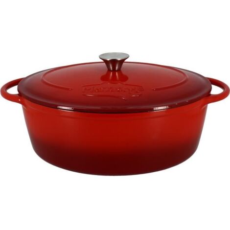Cocotte ovale 9L en fonte émaillée, COLETTE