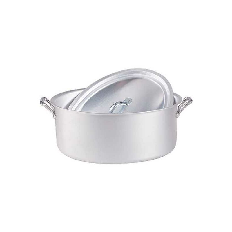 Agnelli - Cocotte Ovale avec Couvercle cm 30 Family