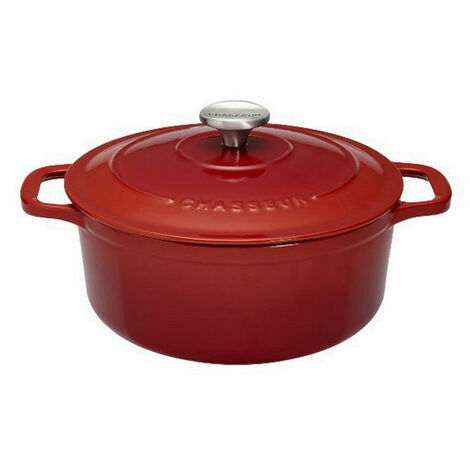 Cocotte ronde en fonte émaillée 18cm rubis sublime - Chasseur - puc471858