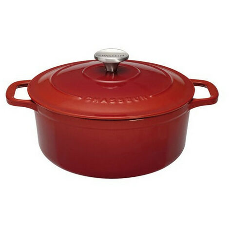 Cocotte ronde en fonte émaillée 20cm rubis sublime - Chasseur - puc472058