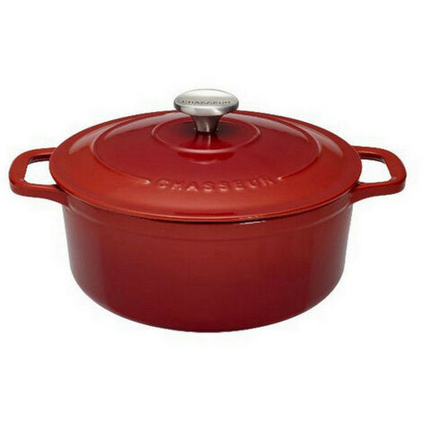 Cocotte ronde en fonte émaillée 22cm rubis sublime - Chasseur - puc472258