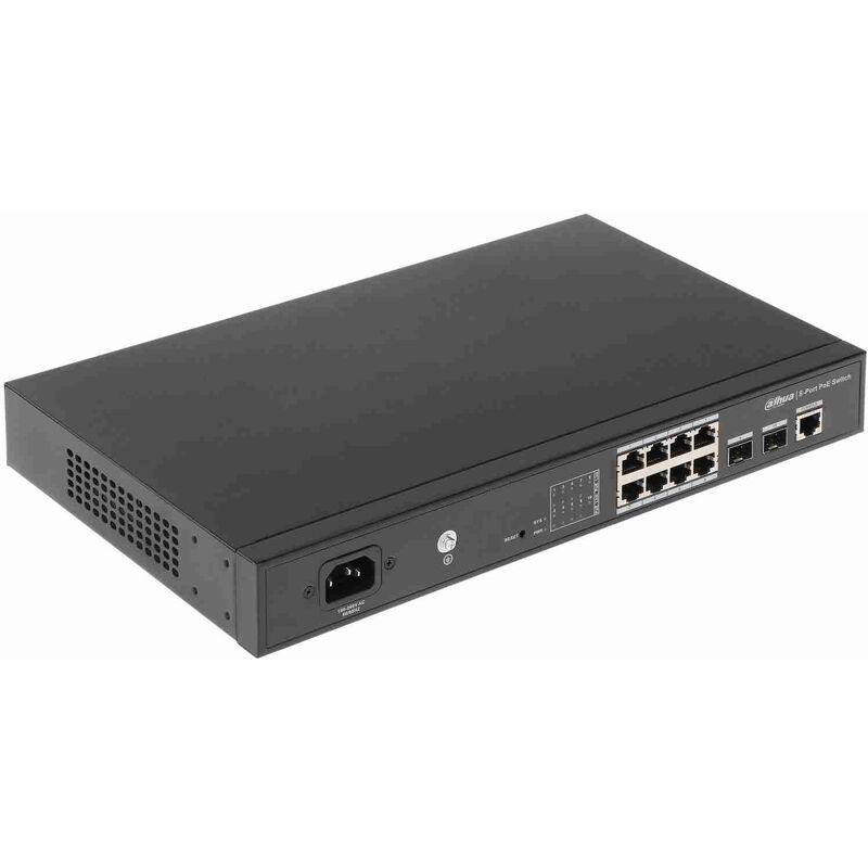 Dahua - Code PFS4210-8GT-150 Switch administrable L2, ports 10 g (8 PoE 150 w)