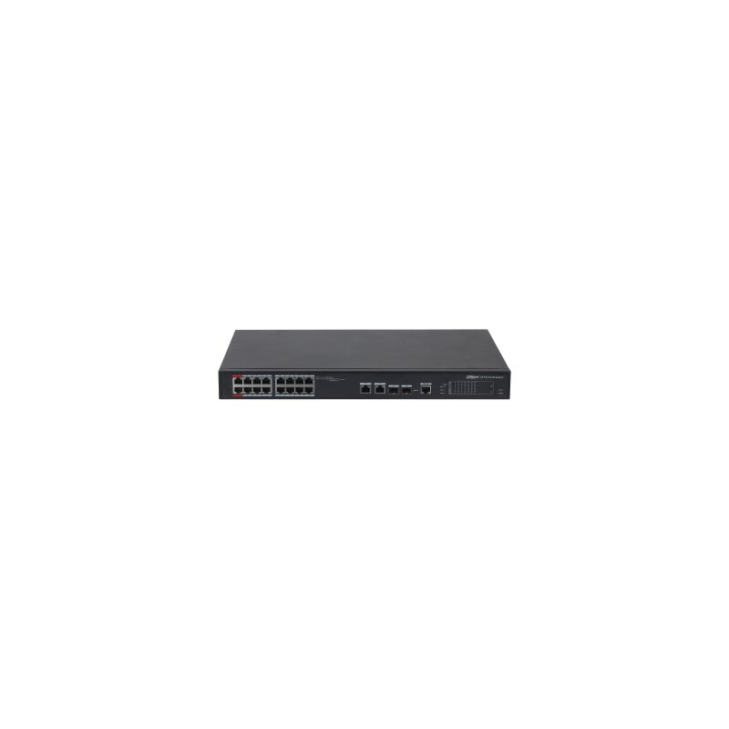 Dahua - Code PFS4218-16ET-240-V3 Switch administrable L2 18 ports (16 PoE 240 w)