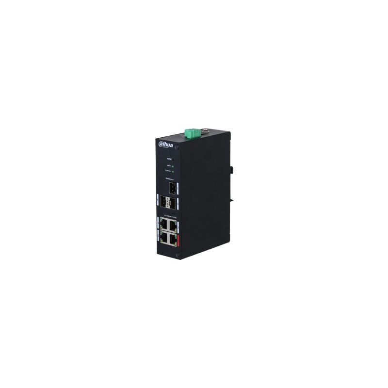 Code Dahua PFS4307-4ET-96 Switch durci administrable L2 7 ports (4 PoE 96 w) DinR