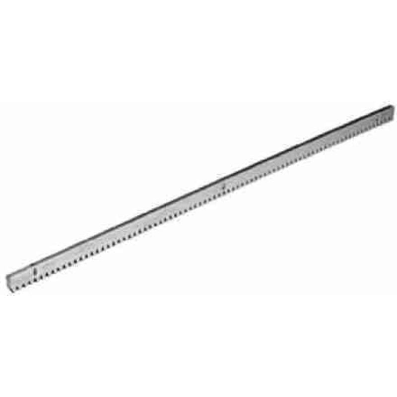 Code ditec crosscri Crémaillère en acier galvanisé complète avec supports et vis - 30x12x1000 mm