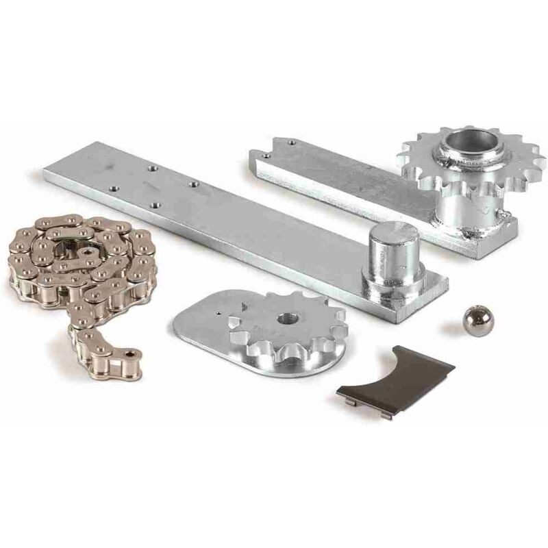 Groupe de levier à chaîne CUBIC6TC Ouverture à 180° pour actionneurs Cubic 6 Ditec Cubic6tc