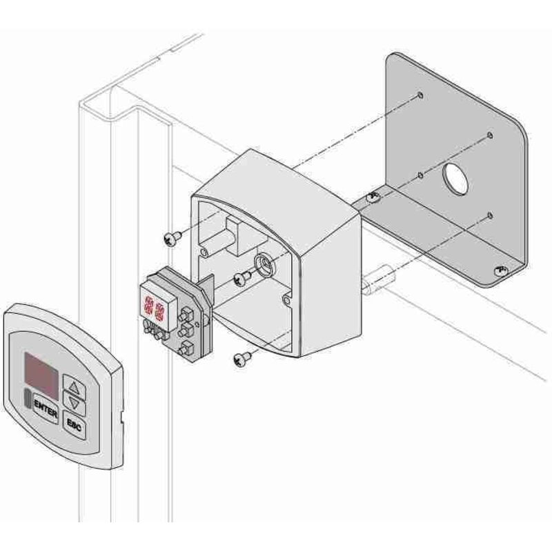 Code DITEC Module d'affichage MD2 pour des diagnostics et une gestion avancés