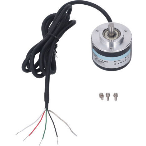 Codeur rotatif incrémental, à double phase, diamètre extérieur de 50 mm, pour inspection d’égouts, tension continue de 5 à 24 V, 100 impulsions par tour