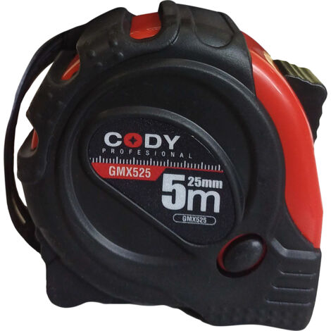 Codiven Flexómetro gomaGMX-525 5 Mt 25mm