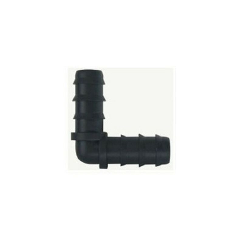 

Codo 16mm goteo negro