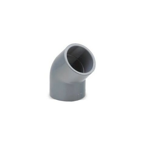 Codo 45º encolar PVC - HIDROTEN Diámetro: Ø110 mm