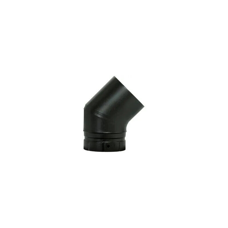 

TEN - Codo 45° esmalte negro mate, D.125