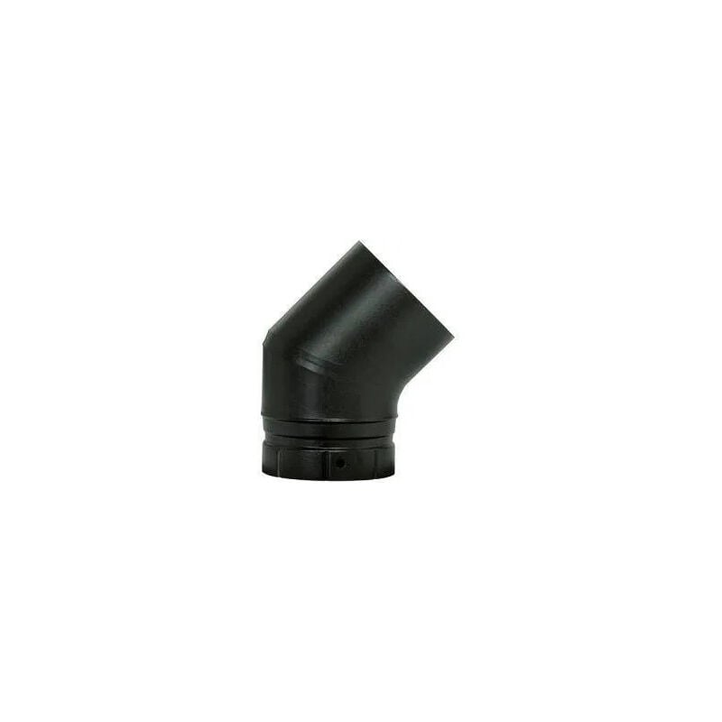 

TEN - Codo 45° esmalte negro mate, D.153