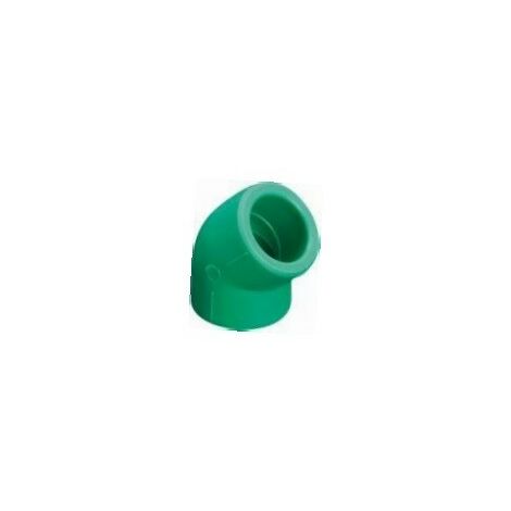 Codo 45º PPR Hakan Plastik Aquasystem - GEORGE FISCHER Diámetro: Ø75 mm