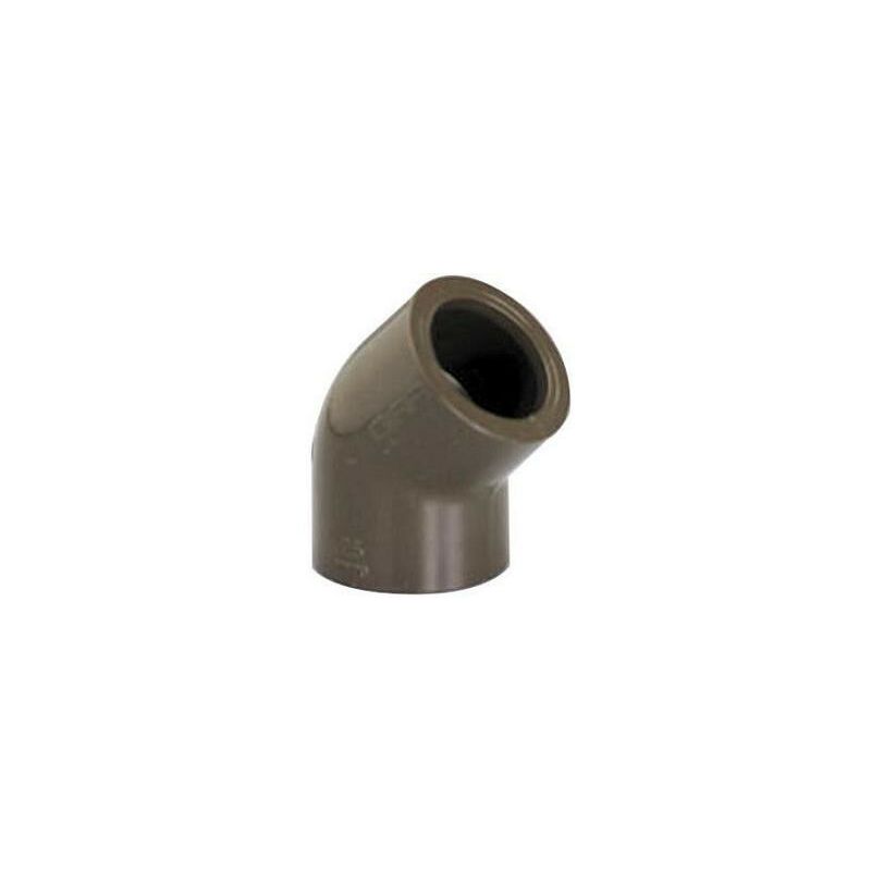 

Codo 45° PVC HTA -calor- hembra/hembra D.40