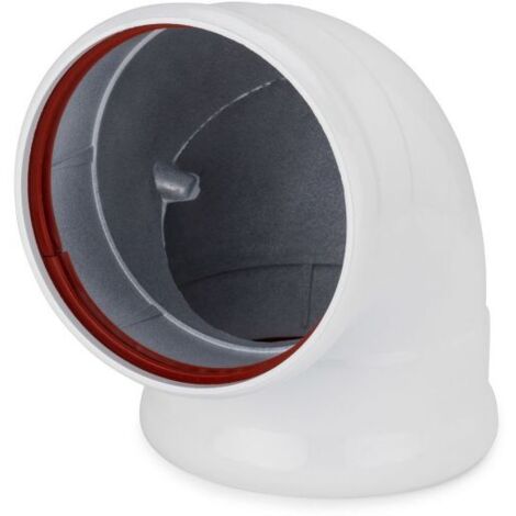 Codo 87º estanca simple Hembra Hembra - DISMOL Diámetro: Ø110 mm