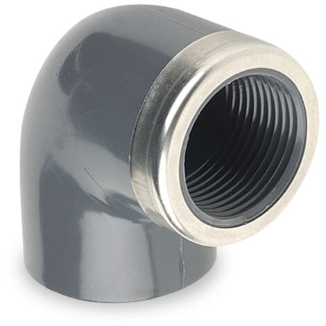 CODO 90º PVC HEMBRA PRESION MIXTO 90X 2