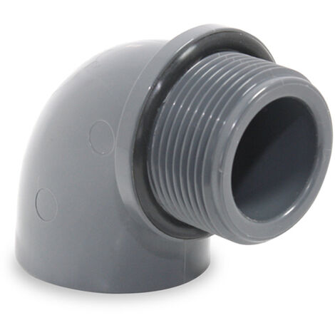 CODO 90º PVC PRESION ENCOLAR R/M 50-11/2 s/teflon