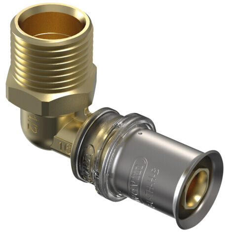 Codo 90º rosca exterior Tigris M5 fi 20x1/2"