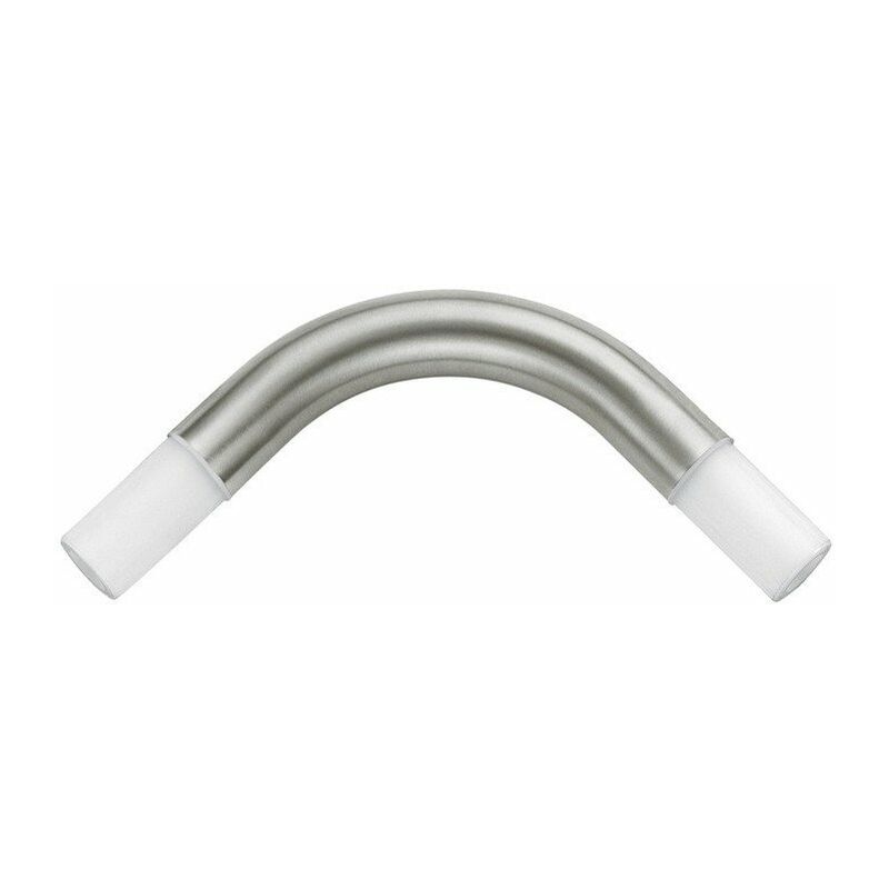 

Codo 90Gr PLAN para platos de ducha cuadrados aluminio anodizado plata KEUCO