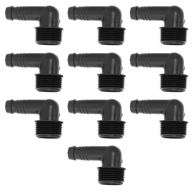 

Codo adaptador 16mm a 1/2" (Pack x 10)