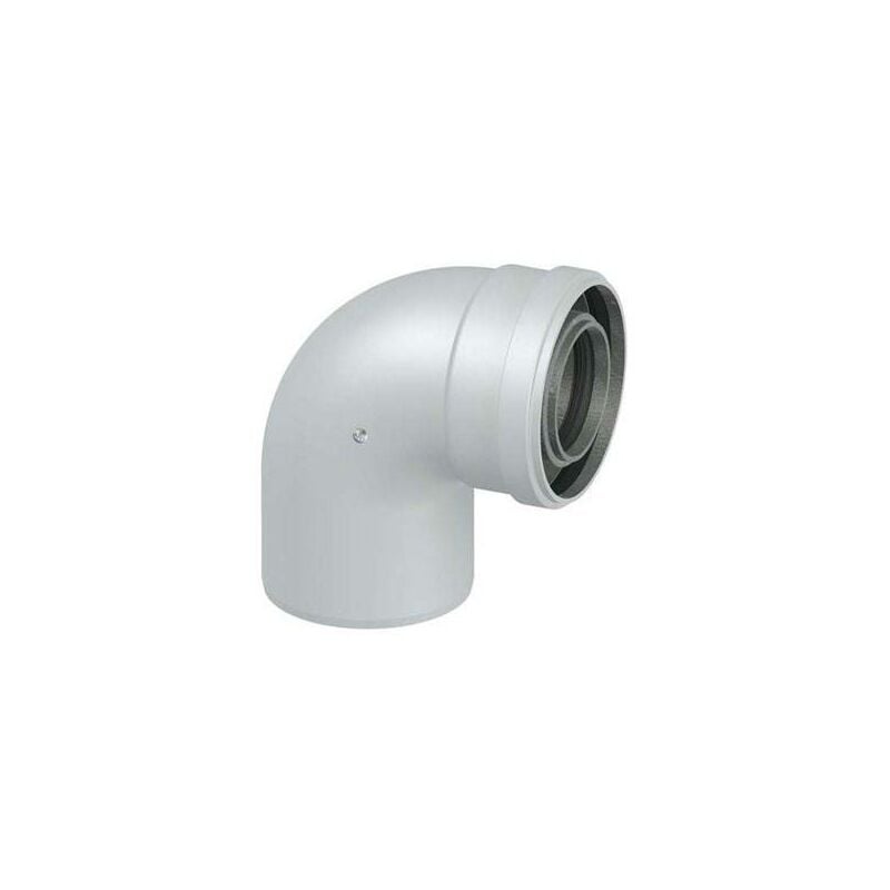 

Codo Coaxial De Evaporacion Calderas Estancas Diam.60/100 90 M-H
