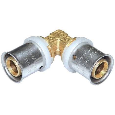 CODO CRIMPADO PARA TUBO MULTICAPA 90 TIPO H 860 52X25 32X3 - COMISA - 87.14.320