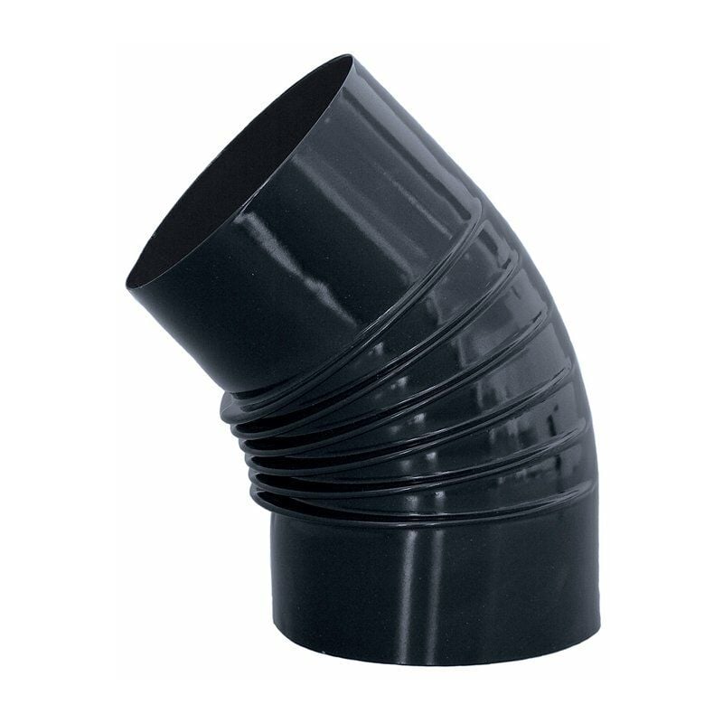 

Practic - Codo de 45º vitrificado para estufa Medidas 150MM