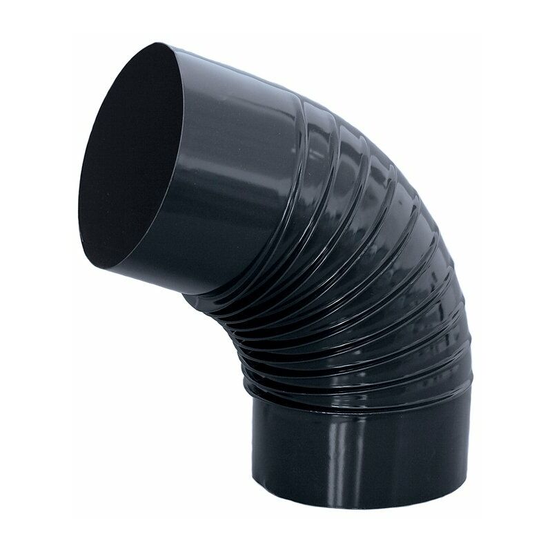 

Practic - Codo de 90º vitrificado para estufa Medidas 150MM