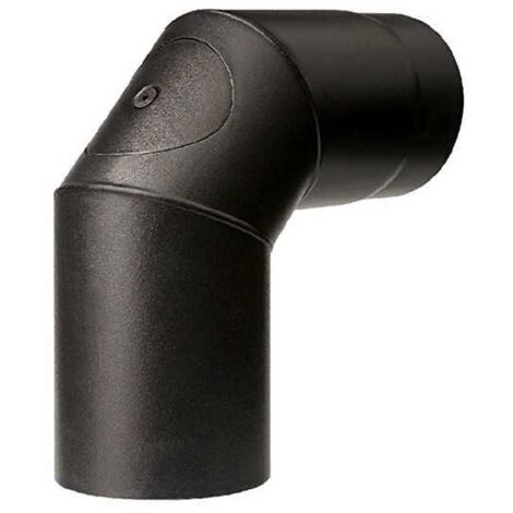Codo de acero de 90° 12 negro inspección 2 mm Aeternum Ala