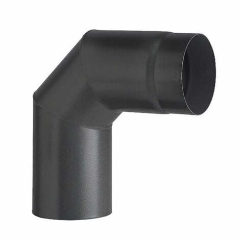 Codo de acero de 90° 15 negro 2 mm Aeternum Ala