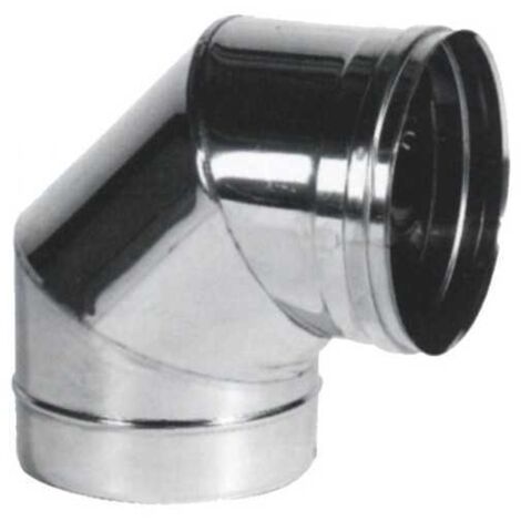 Codo de acero inoxidable sectores 90° 8 mm