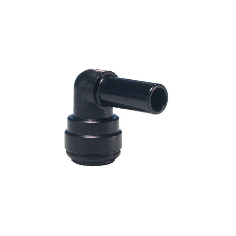 

Codo de acetal, negro, 8mm, vástago liso, 8mm de diámetro
