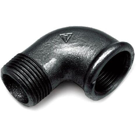 CODO DE BOQUILLA NEGRO 3/4 PULGADA DN20 90°